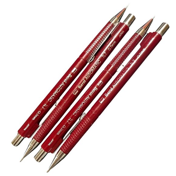 Vtg Lot of 4 Berol Automatic TL7 0.7mm Mechanical Pencil. Made in Japan - Picture 1 of 3
